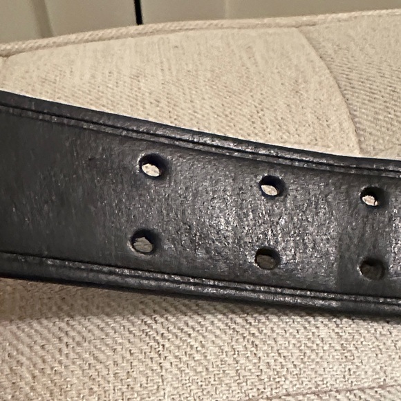 Levis Strauss Black Leather Belt for Men Size M - Picture 9 of 9